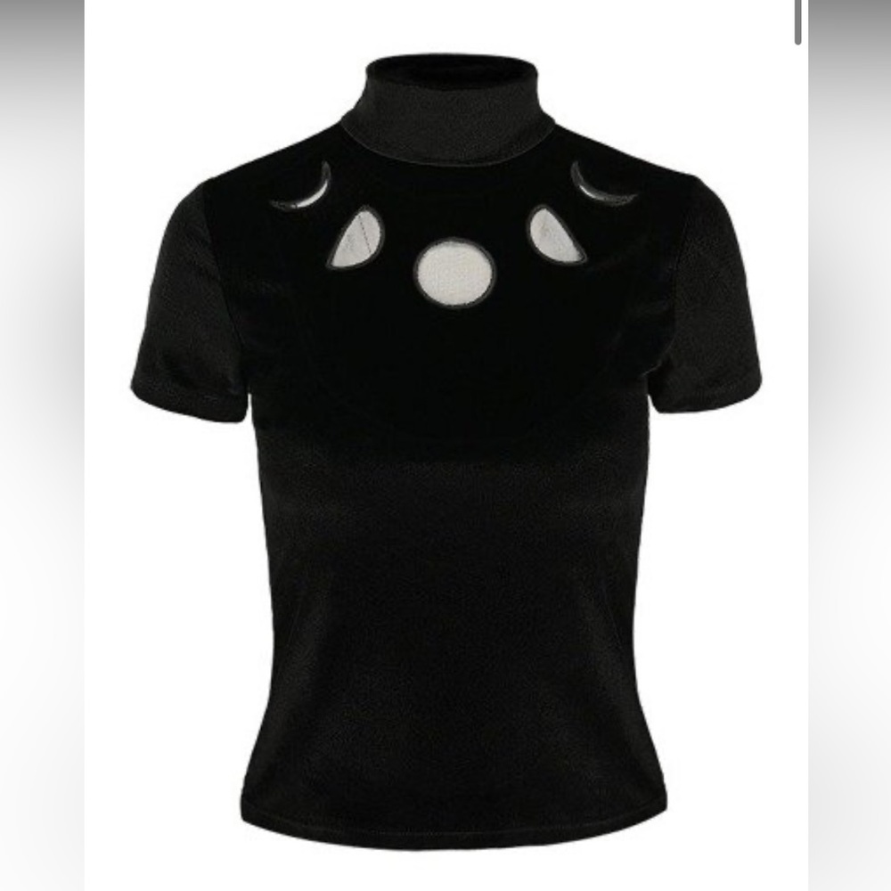 Restyle Moon Phases Velvet Top